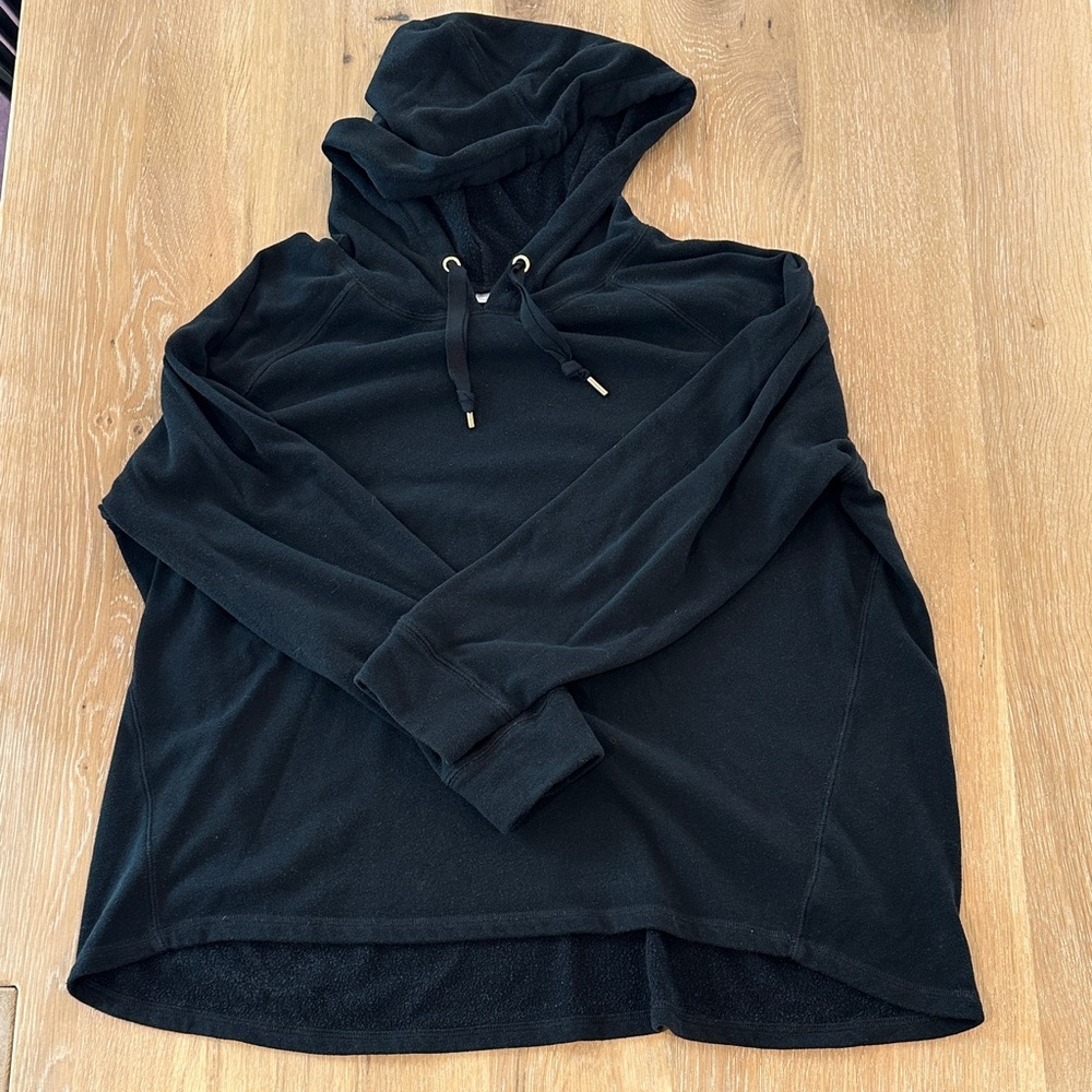 Black Hooded Sweatshirt